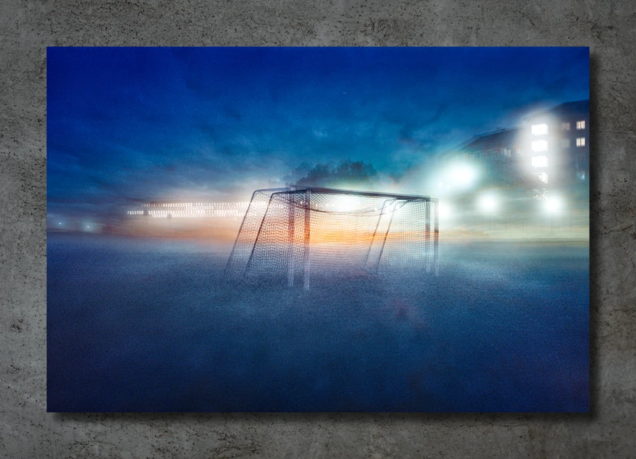 The Artwork Målet by the artist Johan Töpel