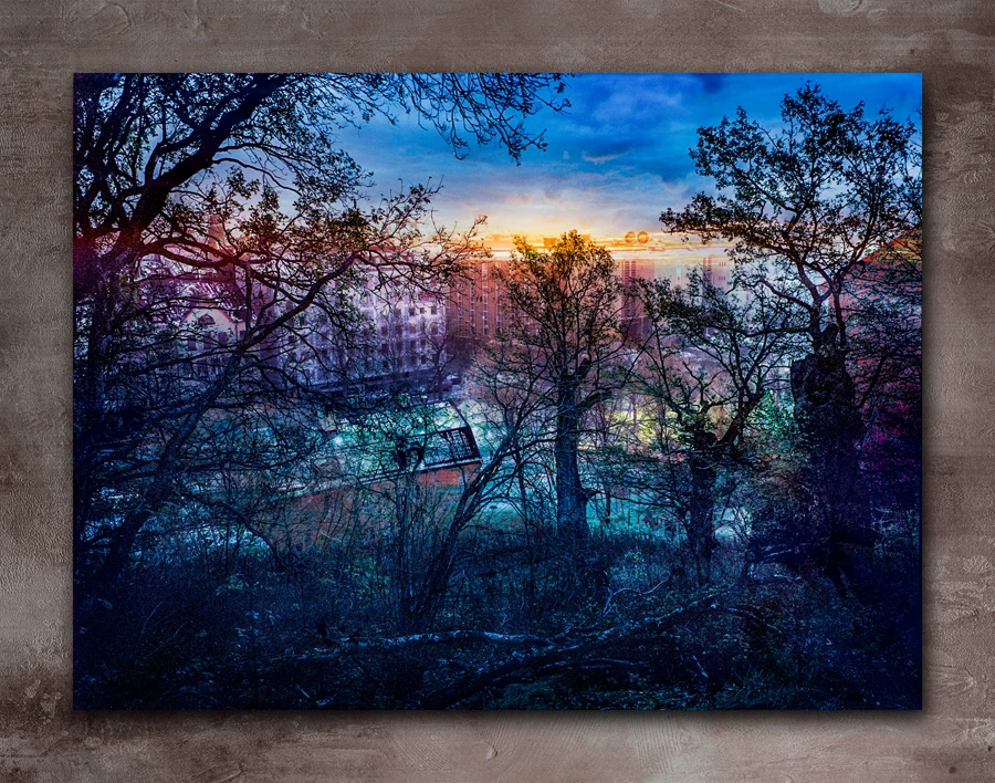 The Artwork Trädgård by the artist Johan Töpel