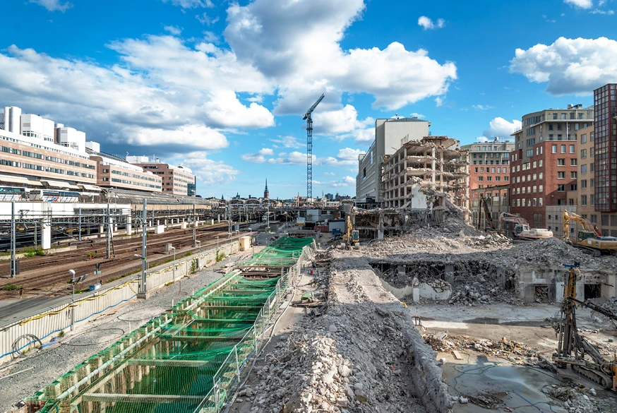 Kungsbron Stockholm av Fotograf Johan Töpel