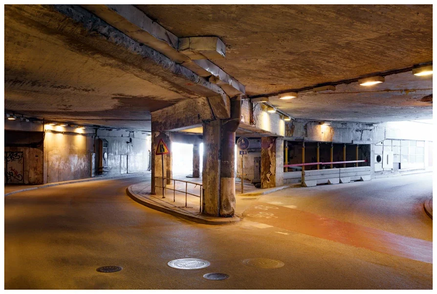 Slussen Stockholm av Fotograf Johan Töpel